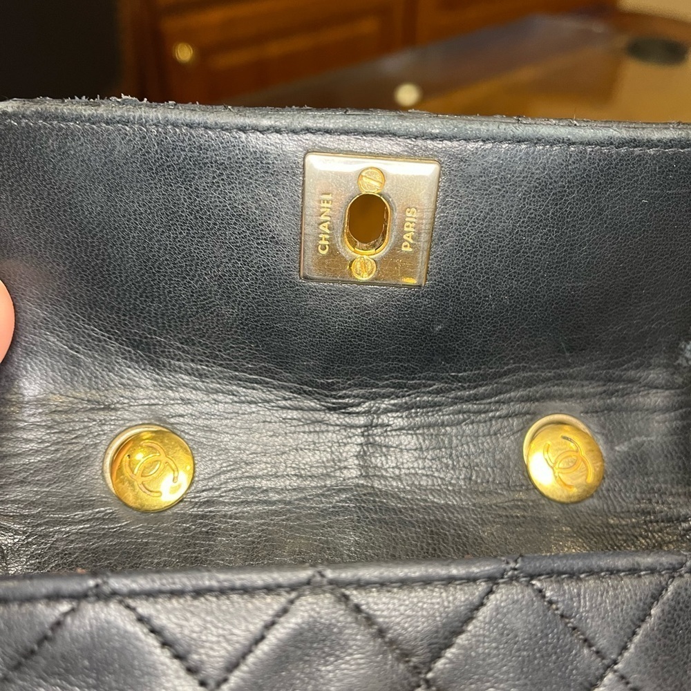 Chanel Mini Bag   Black  lambskin - Picture 3 of 10